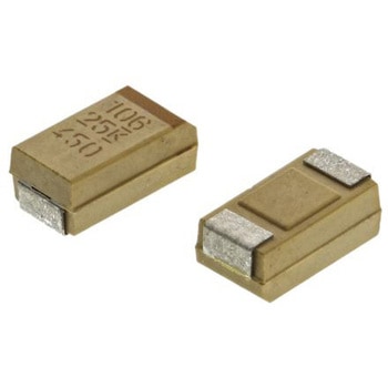 KEMET タンタルコンデンサ，10μF，25V dc，C，T491C106M025AT KEMET