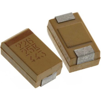 KEMET タンタルコンデンサ，22μF，25V dc，D，T491D226K025AT KEMET