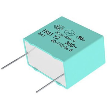 KEMET フィルムコンデンサ，275V ac，10nF，±20% KEMET