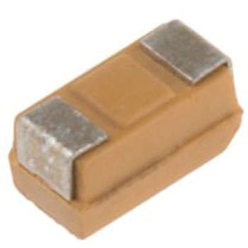KEMET タンタルコンデンサ，10μF，10V dc，A，T491A106K010AT KEMET