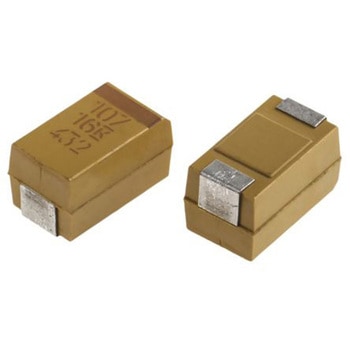 KEMET タンタルコンデンサ，100μF，16V dc，X，T491X107K016AT KEMET