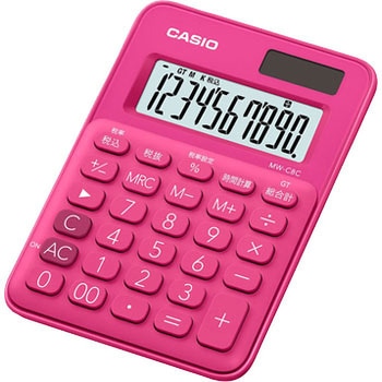 カラフル電卓(ミニミニミジャストサイズ) カシオ計算機