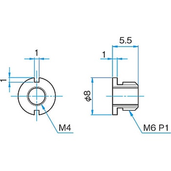 アダプターナット 1セット 10個入 シグマ光機