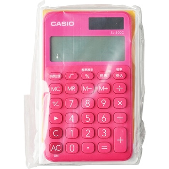 カラフル電卓(手帳サイズ) カシオ計算機