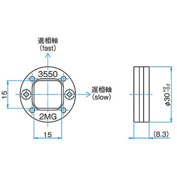 エアギャップタイプ波長板 WPQGシリーズ シグマ光機
