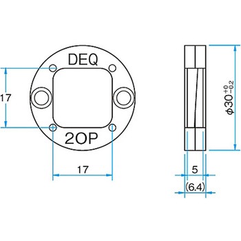 水晶偏光解消板 DEQシリーズ シグマ光機