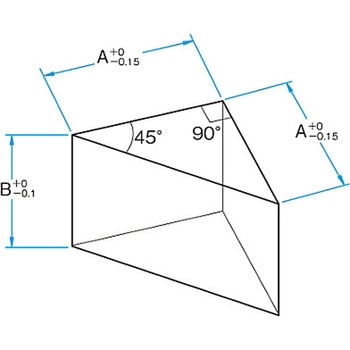 45°直角プリズム RPシリーズ - シグマ光機