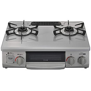 ガスコンロ ワンピーストップ  スカイグレー RTE565GRL_13A [約56cm(コンパクトタイプ) /都市ガス12・13A /左強火] リンナイ