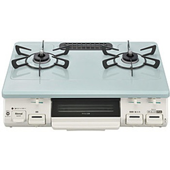 KG67MTR ガステーブルコンロ 水なし片面焼きグリル[右強火] パステル  