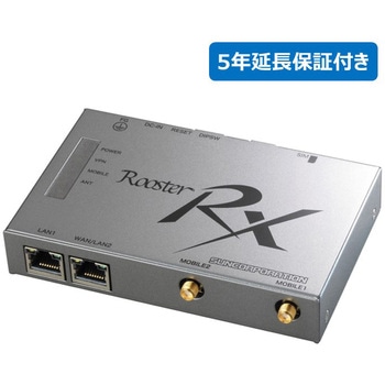 NTTドコモ「LTEユビキタスモジュール UM04-KO」搭載型ルータ ACアダプタ・アンテナ2本セットモデル Rooster RX230-SET 5年保証サービスパックプラスセット サン電子(PC)