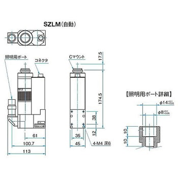 超長作動ズームマイクロスコープ シグマ光機