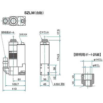 超長作動ズームマイクロスコープ シグマ光機