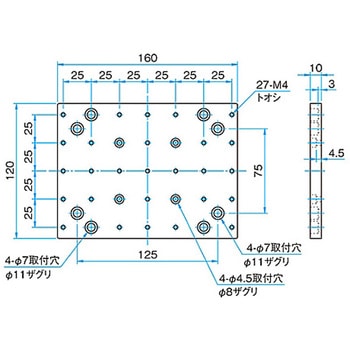 ブレッドボード OBシリーズ シグマ光機