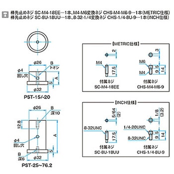 ポストスタンド PSTシリーズ シグマ光機