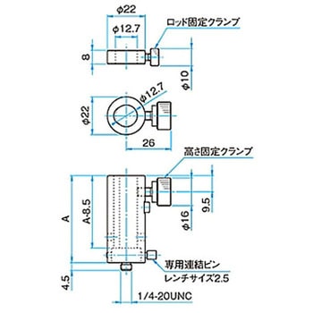 高安定性ロッドスタンド BRSシリーズ シグマ光機
