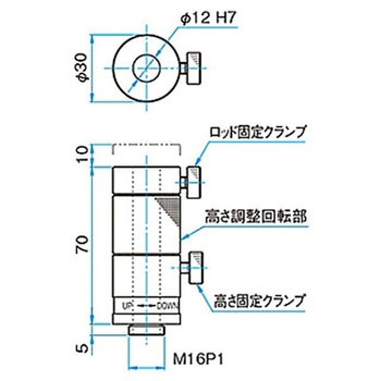 ヘリコイドロッドスタンド RSNシリーズ シグマ光機