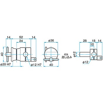 回転式クロスクランプ CRHNシリーズ シグマ光機