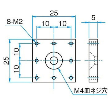 高さ調節スペーサー SPシリーズ シグマ光機