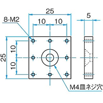 高さ調節スペーサー SPシリーズ シグマ光機