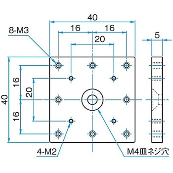 高さ調節スペーサー SPシリーズ シグマ光機