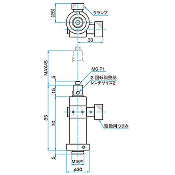 ラックピニオンスタンド RPSシリーズ シグマ光機