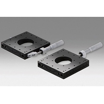 X軸スチールステージ(透過) ステージサイズ120mm TSD-1201シリーズ シグマ光機
