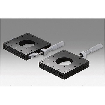 X軸スチールステージ(透過) ステージサイズ120mm TSD-1201シリーズ シグマ光機