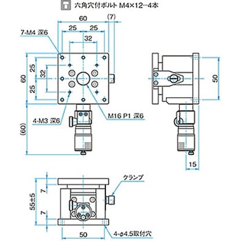 Z軸フラットスチールステージ TSD シグマ光機