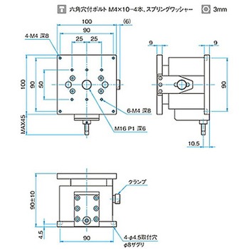 Z軸フラットスチールステージ TSD シグマ光機