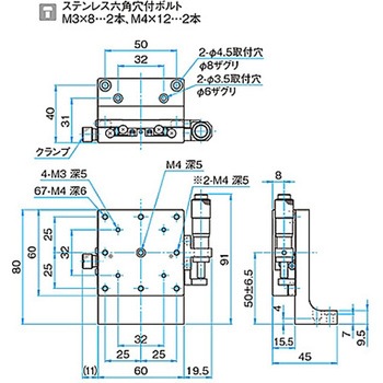 Z軸汎用型ステンレスステージ TSDHシリーズ シグマ光機
