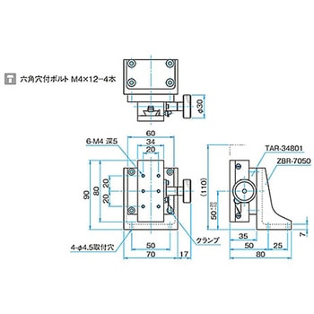 Z軸ラックピニオンステージ(垂直)-Zブラケットタイプ- TARシリーズ シグマ光機