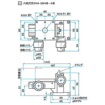 XZ軸粗微動フラットラックピニオンステージ TARシリーズ シグマ光機