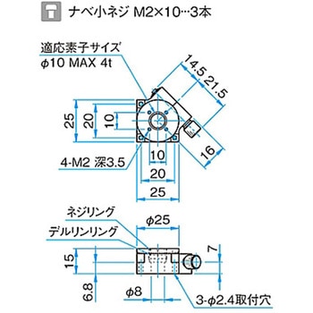 θ軸ウォーム式ステージ KSWシリーズ シグマ光機