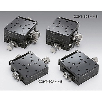 α軸ガイド一体型ゴニオステージ ステージサイズ60mm GOHT-60Aシリーズ シグマ光機