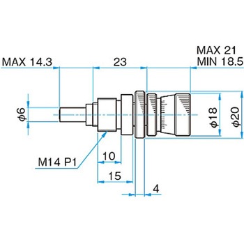 小型差動マイクロメーターヘッド SHシリーズ シグマ光機