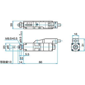 ステッピングモータ駆動小型アクチュエータ SGSPシリーズ - シグマ光機