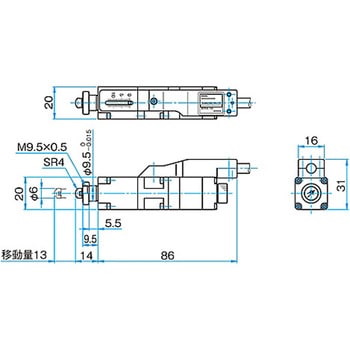 ステッピングモータ駆動小型アクチュエータ SGSPシリーズ - シグマ光機
