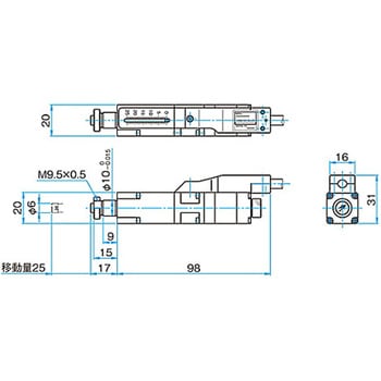 ステッピングモータ駆動小型アクチュエータ SGSPシリーズ - シグマ光機