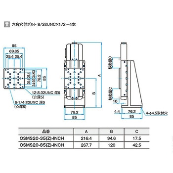 高剛性・精密型自動ステージ OSMS20(Z) シグマ光機