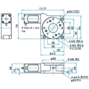 真空仕様自動回転ステージ VSGSPシリーズ シグマ光機