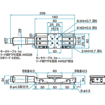 真空仕様自動ステージ VSGSPシリーズ シグマ光機