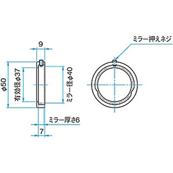 キネマティックミラーホルダー用アダプターマウント MHGシリーズ シグマ光機
