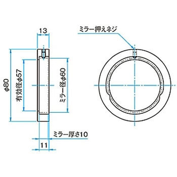 キネマティックミラーホルダー用アダプターマウント MHGシリーズ シグマ光機