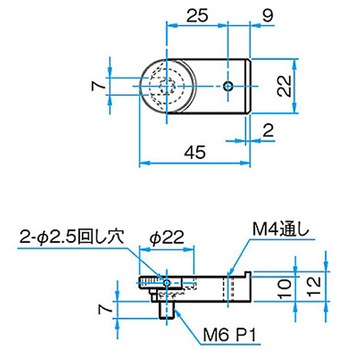 キネマティックミラーホルダー用べースプレート MHGシリーズ シグマ光機