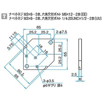 キネマティック式上操作ミラーホルダー LMHBシリーズ シグマ光機