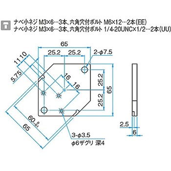 キネマティック式上操作ミラーホルダー LMHBシリーズ シグマ光機