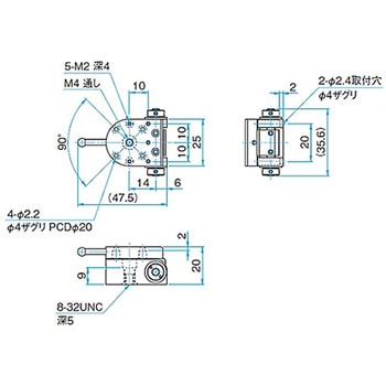 光路切替マウント FMBシリーズ シグマ光機