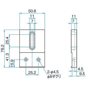 3軸・5軸レンズホルダー用プレート ALHNシリーズ - シグマ光機