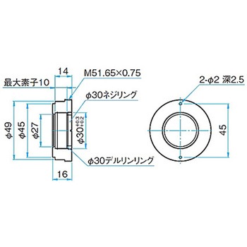 レンズアダプタ ALHNシリーズ シグマ光機