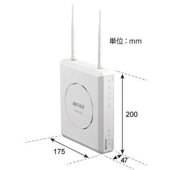 VR-U300W 法人向け 無線VPNルーター 1台 BUFFALO(バッファロー) 【通販 